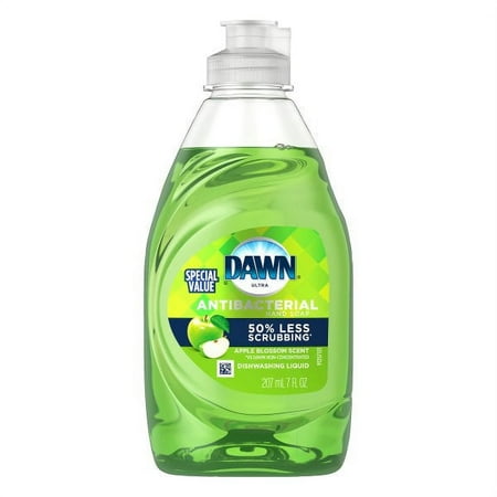 DAWN Dish Soap Liquid Cleaning Apple Blossom 6.5 OZ, Antibacterial Hand Soap