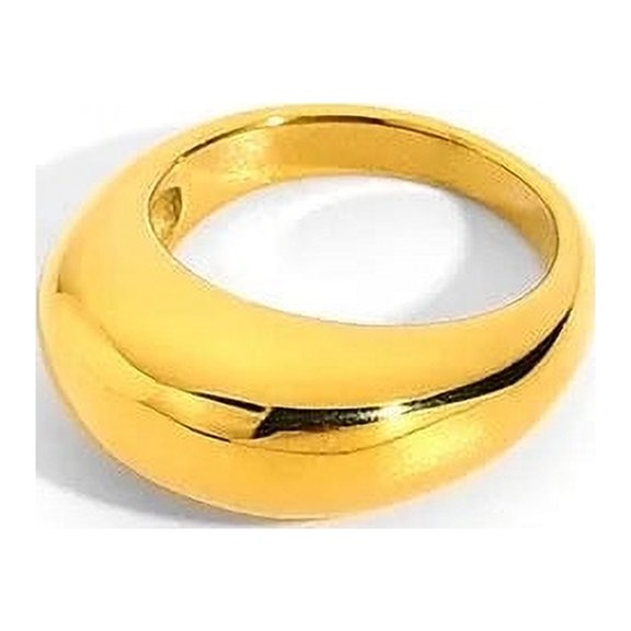 DAWN Dome Hollow Stacking Ring