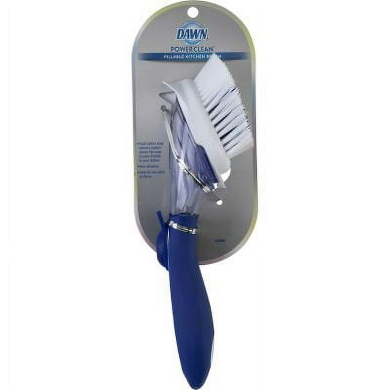 Dawn PowerClean Fillable Kitchen Brush - Blue/White, 1 ct - QFC
