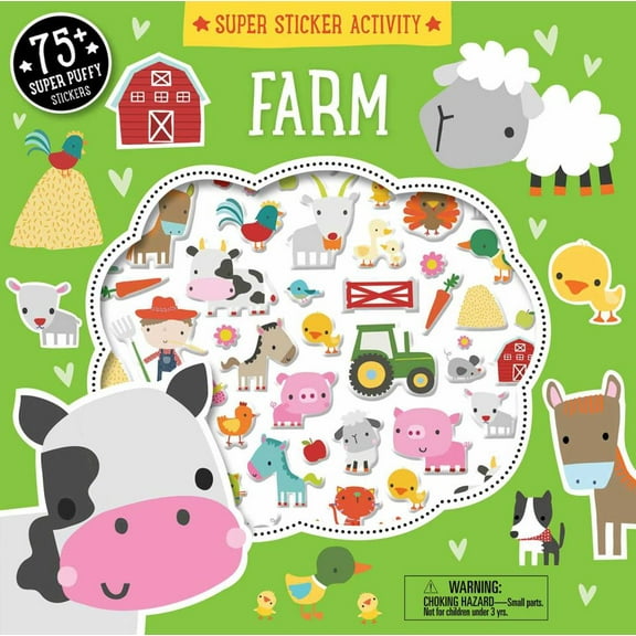 DAWN MACHELL: Super Sticker Activity: Farm (Paperback)