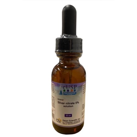 DAWN SCI Silver Nitrate Solution 5%, 30 mL, New, 1 Count, 1 Pack