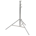 thumbnail image 1 of DAWOT Heavy Duty Light Stand, 43" - 108" Adjustable Stainless Steel Tripod Stand for Photo Video Studio Softbox, Monolight, Reflector, 22 lbs Load Capacity, 1 of 8
