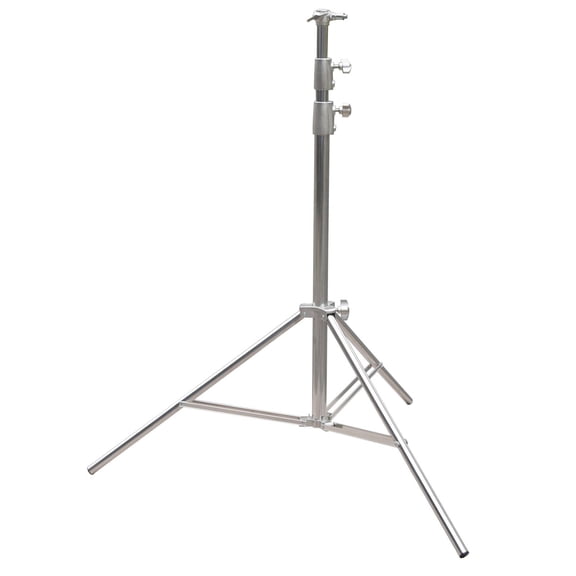 DAWOT Heavy Duty Light Stand, 43" - 108" Adjustable Stainless Steel Tripod Stand for Photo Video Studio Softbox, Monolight, Reflector, 22 lbs Load Capacity