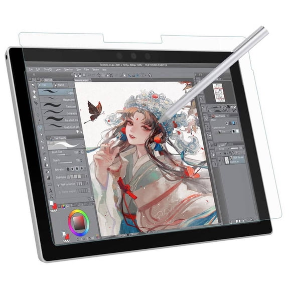 DAWOT Paperfeel Screen Protector Compatible with Samsung Galaxy Tab A/ T510/T515 (10.1 Inch) S5e/T720/T725 S6/T860 lite P610/P615 S7/T870 S8 Plus Ultra (10.5 Inch) Write and Draw Like on Paper