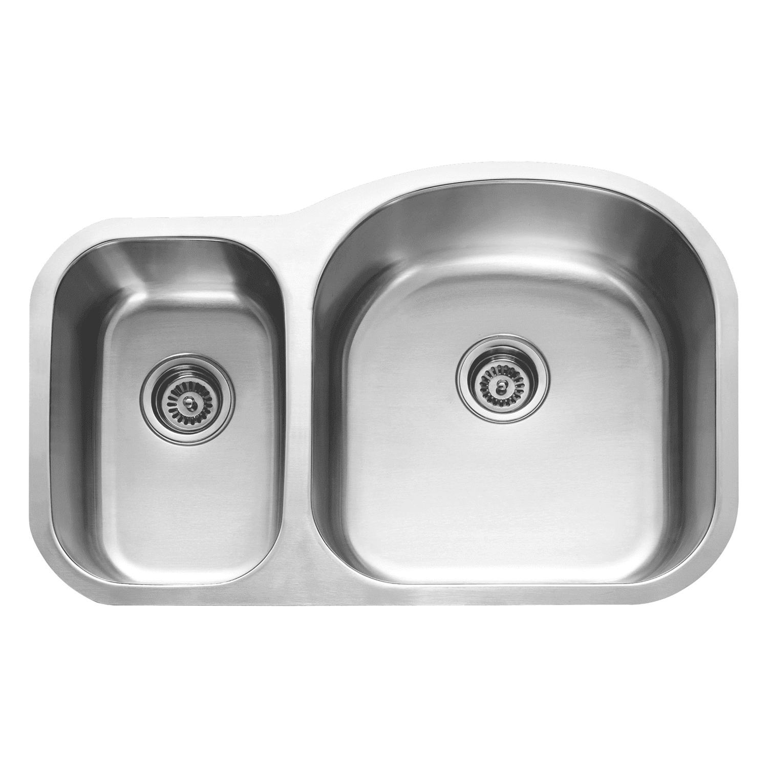 DAX 30/70 Double Bowl Undermount Kitchen Sink