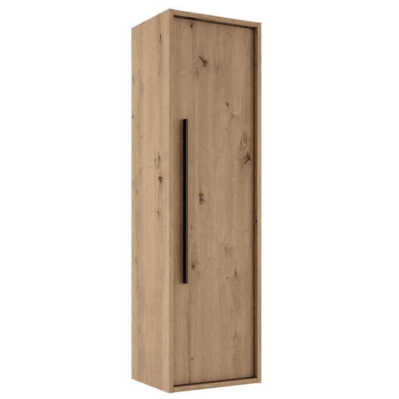 DAX Aqua 48" 1-Door Side Cabinet, Oak