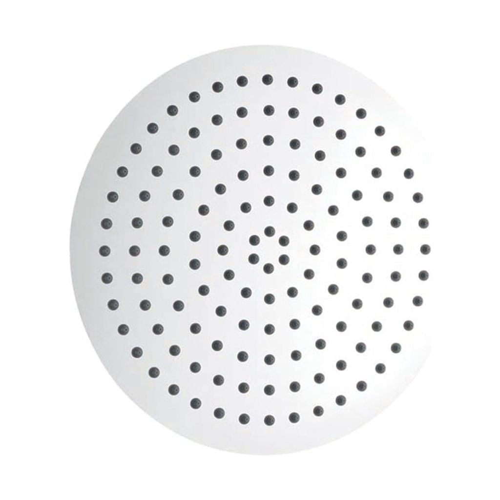 Brushed Nickel 12" Round Rain Shower Head