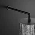 thumbnail image 1 of DAX Brass Round Shower Arm, Matte Black, 1 of 1
