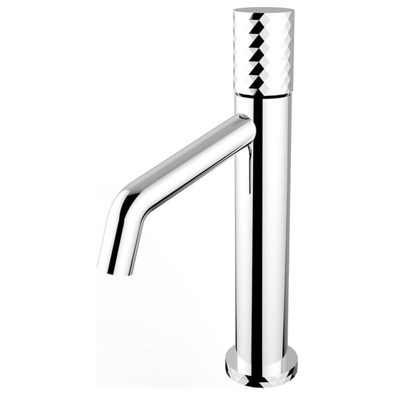 DAX Brass Single Handle Bathroom Faucet, Chrome