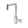 thumbnail image 1 of DAX Brass Single Handle Kitchen Faucet, Chrome, 1 of 1