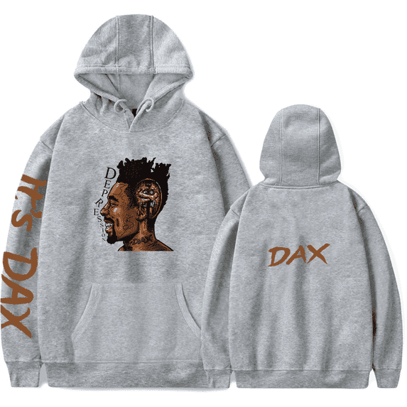 DAX Casual Long Sleeve Hoodie - Unisex Singer Merch, Fashionable Trendy Streetwear,2XL,2