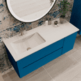 thumbnail image 1 of DAX Cenit 40" Single Bathroom Vanity with Onix Basin, Blue, 1 of 1