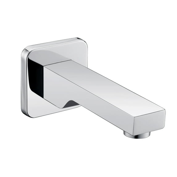 DAX Copper Alloy Tub Spout with Wall Mount, Chrome