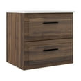 thumbnail image 1 of DAX Delta 24" Single Bathroom Vanity with Basin, Brown, 1 of 4