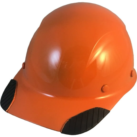 DAX Fiberglass Composite Hard Hat - Cap Style Hi Viz Orange