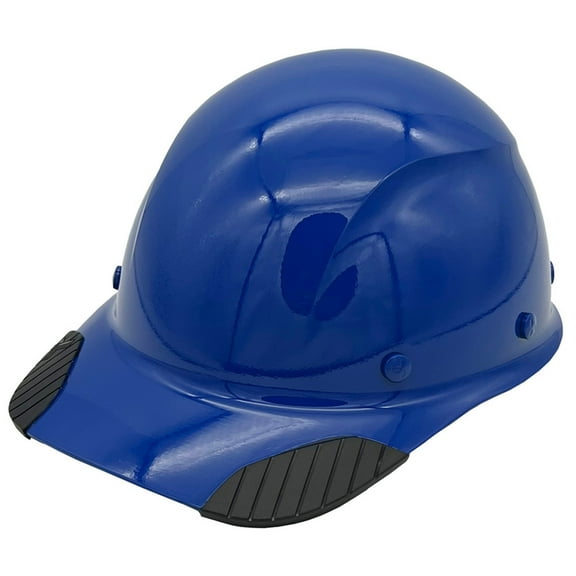 DAX Fiberglass Composite Hard Hat - Cap Style Royal Blue with Tote