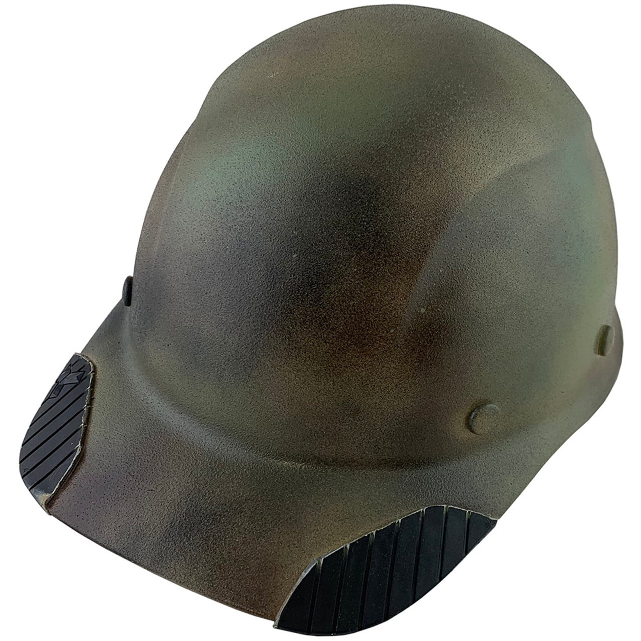 DAX Fiberglass Composite Hard Hat - Cap Style Textured Camo with Tote