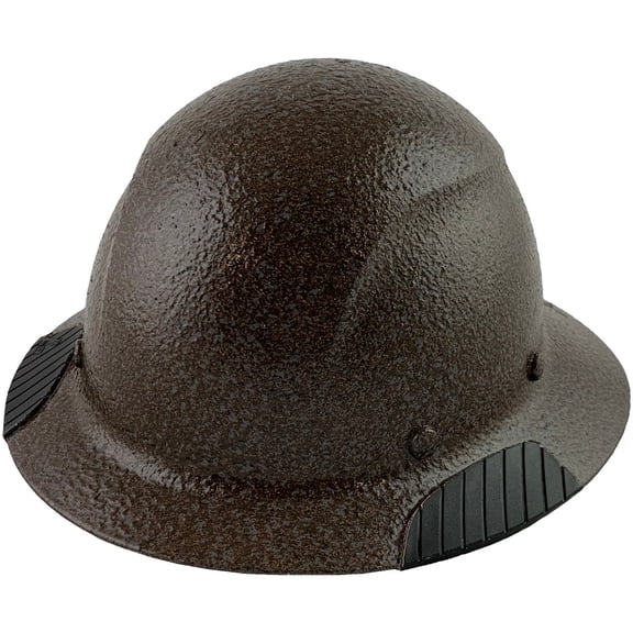 DAX Fiberglass Composite Hard Hat - Full Brim Textured Dark Granite