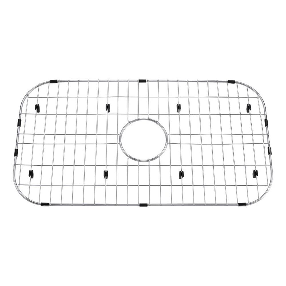 Stainless Steel Kitchen Sink Grid with Central Drain Hole