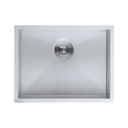thumbnail image 1 of DAX Handmade Single Bowl Undermount Kitchen Sink - 19 x 18 - 16G - Stainless Steel, Accessories Included, 1 of 7