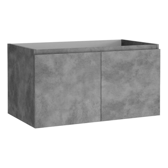 DAX Malibu Single Vanity Cabinet 36 Inches Glossy White