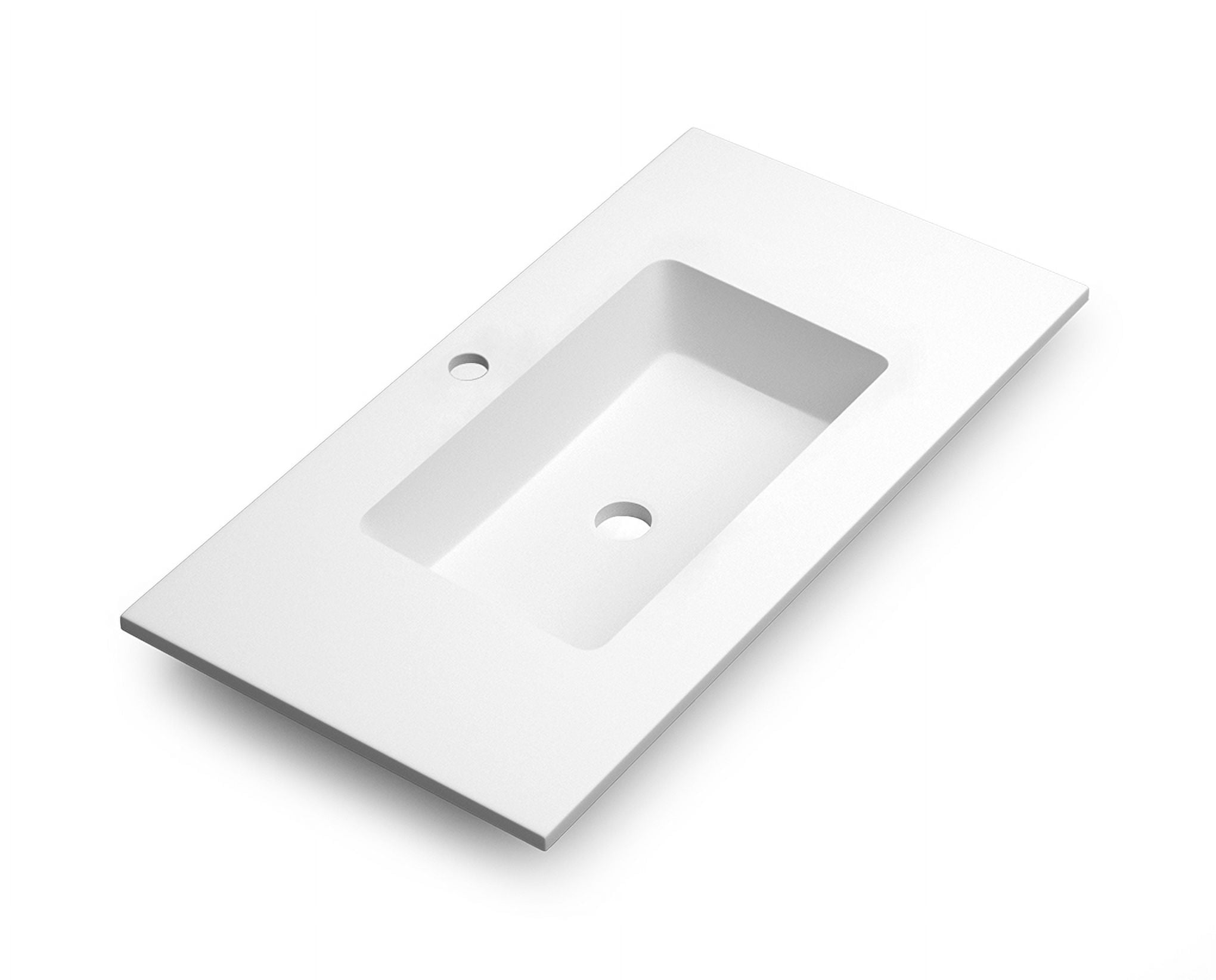DAX Mara Solid Surface Basin with the Single Bowl, 36
