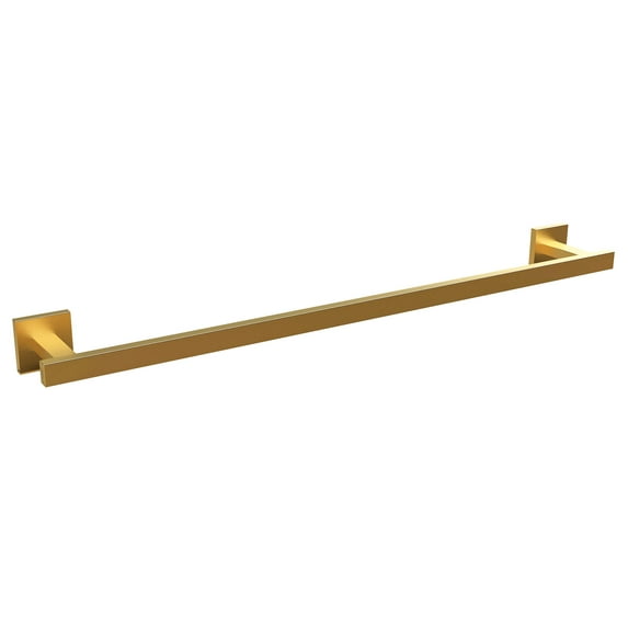 DAX Roma Single Towel Bar 26 Inches Brush Gold