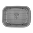 thumbnail image 1 of DAX Single Bowl Undermount Kitchen Sink, 18 Gauge Stainless Steel, Brushed Finish, 23-1/2 x 17-3/4 x 9 Inches (DAX-2317), 1 of 9