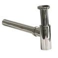 thumbnail image 1 of DAX Brass Sink P Trap, Chrome, 1 of 5