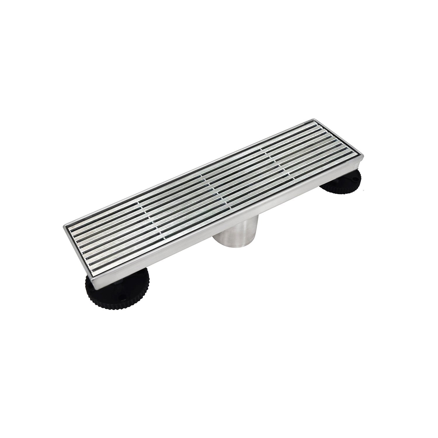 Rectangular Shower Floor Mat - Wood Effect Plastic With Anti-Slip & UV Protection For Indoor/Outdoor