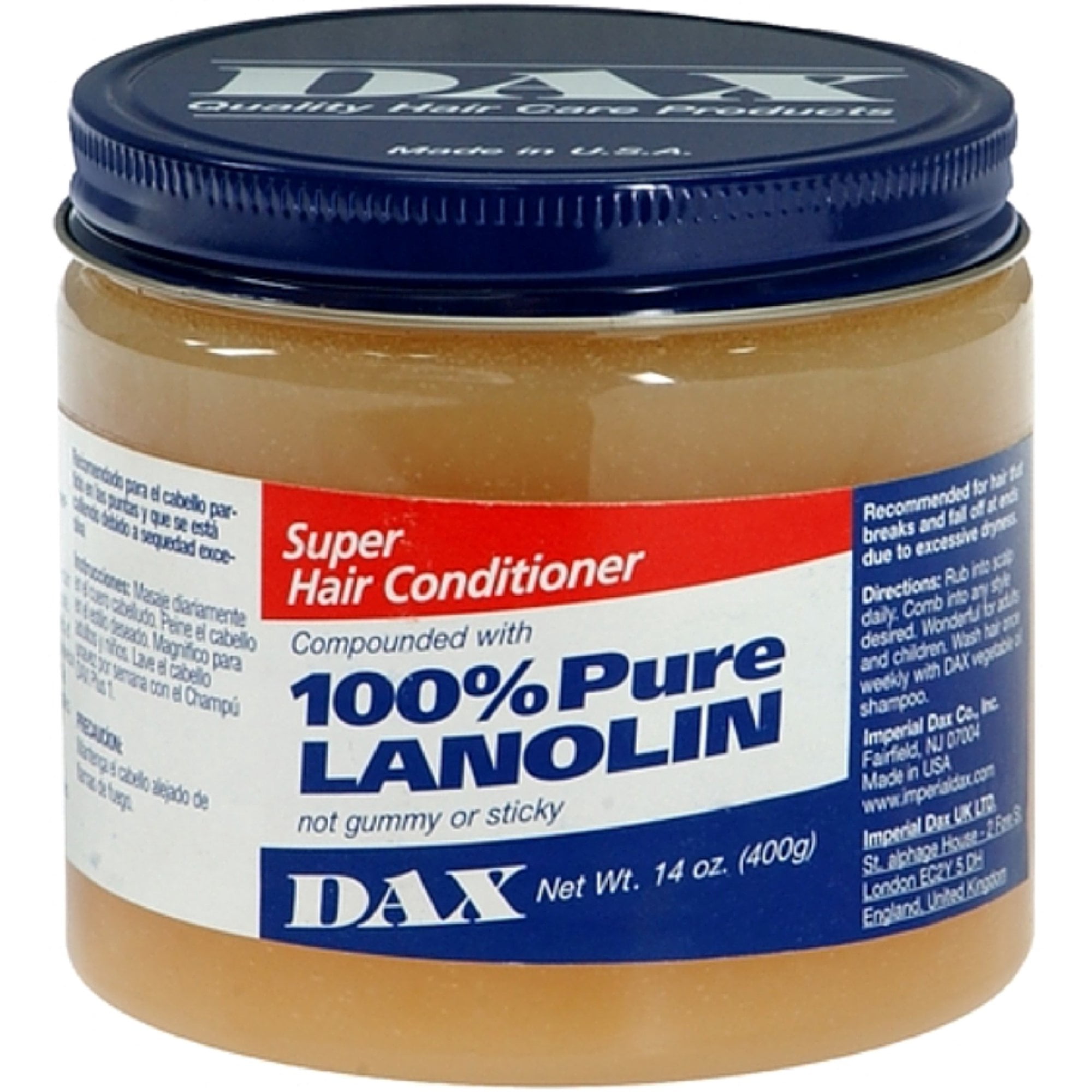 DAX - Super Lanoline 7.5 Oz. * BEAUTY TALK LA * 