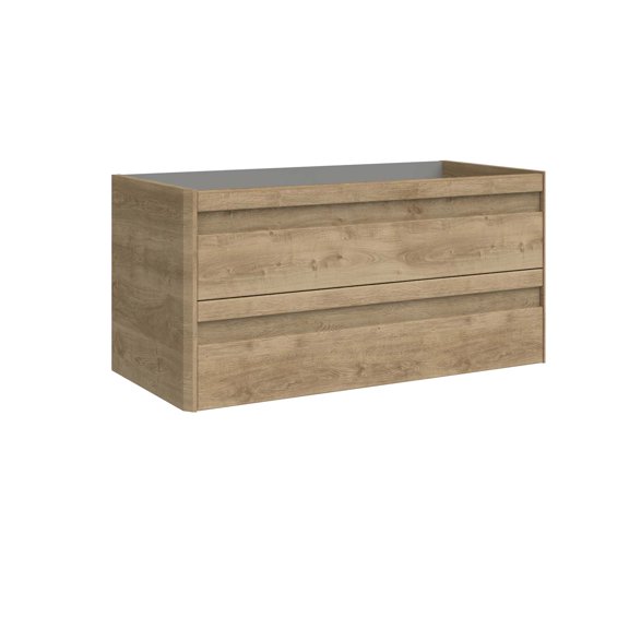 DAX Venice Single Vanity Cabinet with 2 Drawers, 40", Oak