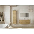 thumbnail image 1 of DAX Venice Single Vanity Cabinet with Onix Basin, 2 Drawers, 48", Matt Mink, 1 of 1