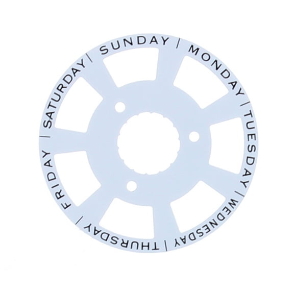 DAY DATE DISC CALENDAR FOR 40-41 ROLEX PRESIDENT II 3156 3255 218239 218238 WHITE