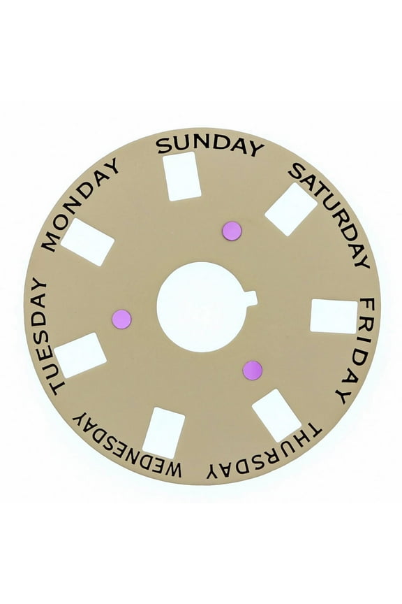 DAY DATE DISC FOR ROLEX PRESIDENT 3055 18038 18039 18046 18048 CHAMPAGNE MOVEMEN