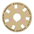 thumbnail image 1 of DAY DISC FOR 36MM ROLEX  PRESIDENT DAYDATE # 1801-1802-1803-1810, 1811 CHAMPAGNE, 1 of 2