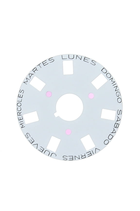 DAY DISC FOR ROLEX PRESIDENT DAY DATE WATCH 3055 18026 18028 18029 SPANISH WHITE