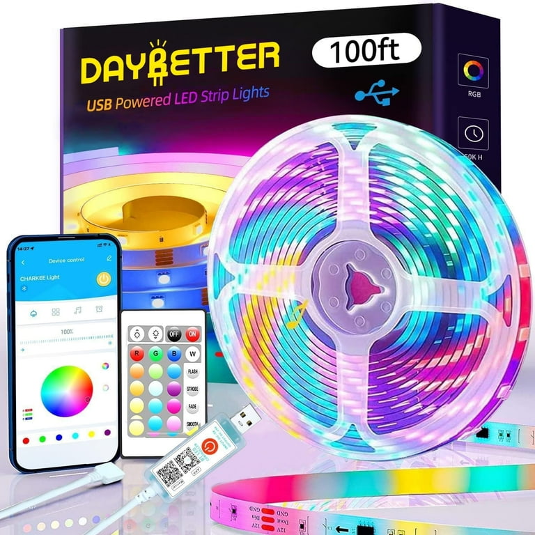 Usb colour changing light outlet
