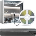 thumbnail image 1 of DAYBETTER 10FT LED Strip Lights, 960 High-Density LED Lights, USB Powered, Cuttable COB Lights for Bedroom, Kitchen, Office, Indoor Decor, 1 of 7