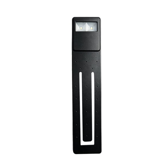 DAYBETTER 1 Pack Rechargeable Bedside Bookmark Reading Light, 3 Color Temperatures, Eye-Friendly LED Clip-On Bookmark Light, Type-C Charging, Ideal for Book Lovers, Children, and Travelers, Black