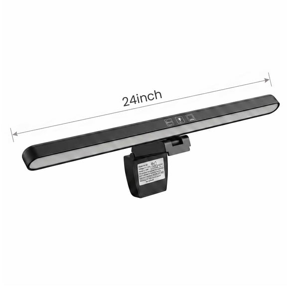 DAYBETTER 24IN Monitor Light Bar, Touch Control Eye‑Caring Light, 3 Color Temperatures Desk Lamp, USB Powered for Home, Office, Gaming