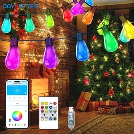 Philips 60ct christmas led smooth mini string lights twinkle multicolored hotsell