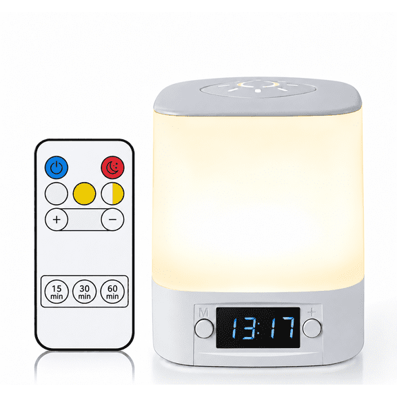 DAYBETTER 3128 Remote Control Clock LED Night Light