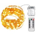 thumbnail image 1 of DAYBETTER 33ft Battery Operated String Lights, Warm White Fairy Lights with Remote, for Bedroom, Backyard, Wedding, 1 of 7
