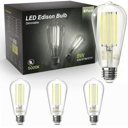 YANSUN 80-Watt Equivalent E26 G25 Dimmable Edison LED Light Bulb Soft White (4-Pack) YANSUN 80-Watt Equivalent E26 G25 Dimmable Edison LED Light Bulb Soft White (4-Pack)