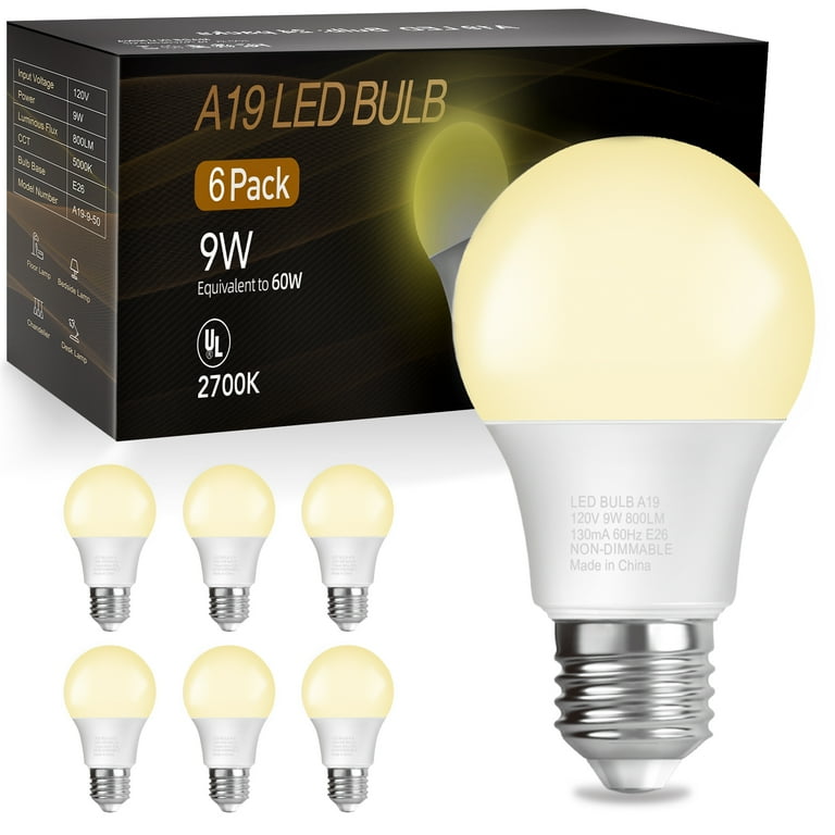 Led bulb wattage for living room 2025