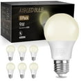 thumbnail image 1 of DAYBETTER A19 LED Light Bulbs, 60W Equivalent,4000K Cool White, 9W 800 Lumens,6 Pack, 1 of 5
