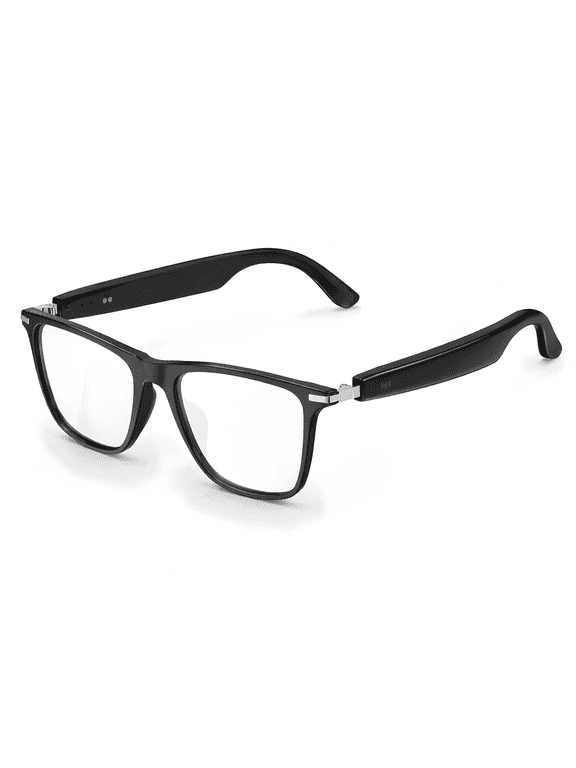 Smart Glasses with Bluetooth Audio, Hands-Free Call Answer, Real-Time Recording & Online Translation, Magnetic Charger Included, Ideal for Daily Casual Wear