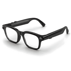MOSENSE AI Smart Glasses 1080P Anti-Shake Cam, AI Voice Assistant, Open-Ear Bluetooth Audio, Record Audio Video, Wear Detection, USB Power for Meetings & Outdoor Travel