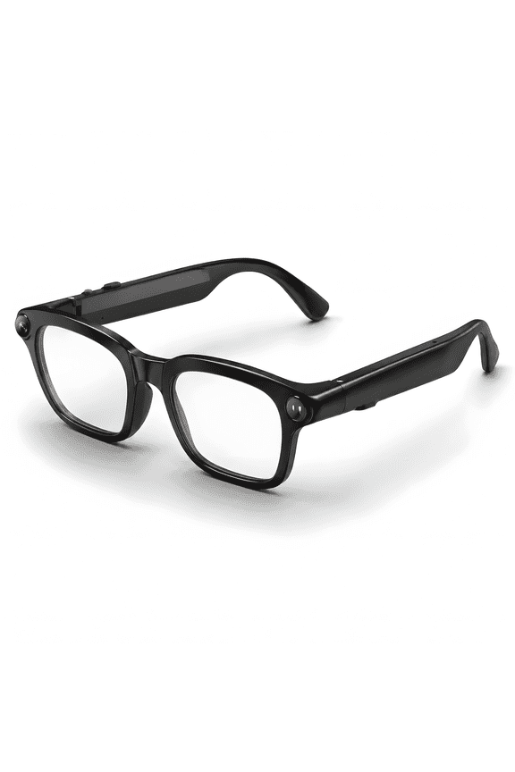 DAYBETTER AI Smart Glasses 1080P Anti-Shake Cam, AI Voice Assistant, Open-Ear Bluetooth Audio, Record Audio Video, Wear Detection, USB Power for Meetings & Outdoor Travel